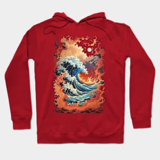 sea waves Hoodie